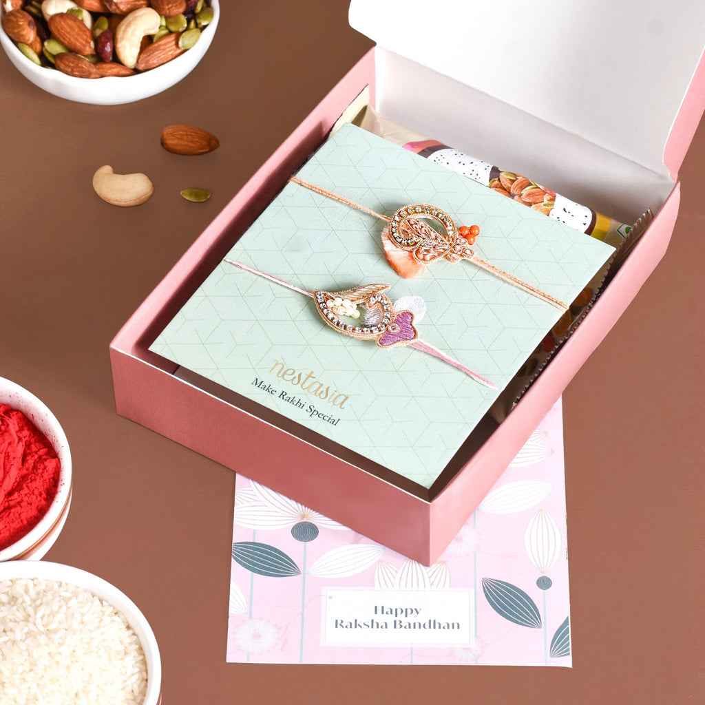 Raise A Toast Festive Rakhi Hamper