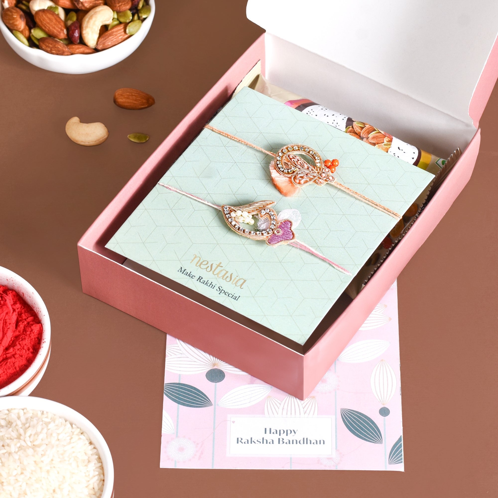 Raise A Toast Festive Rakhi Hamper