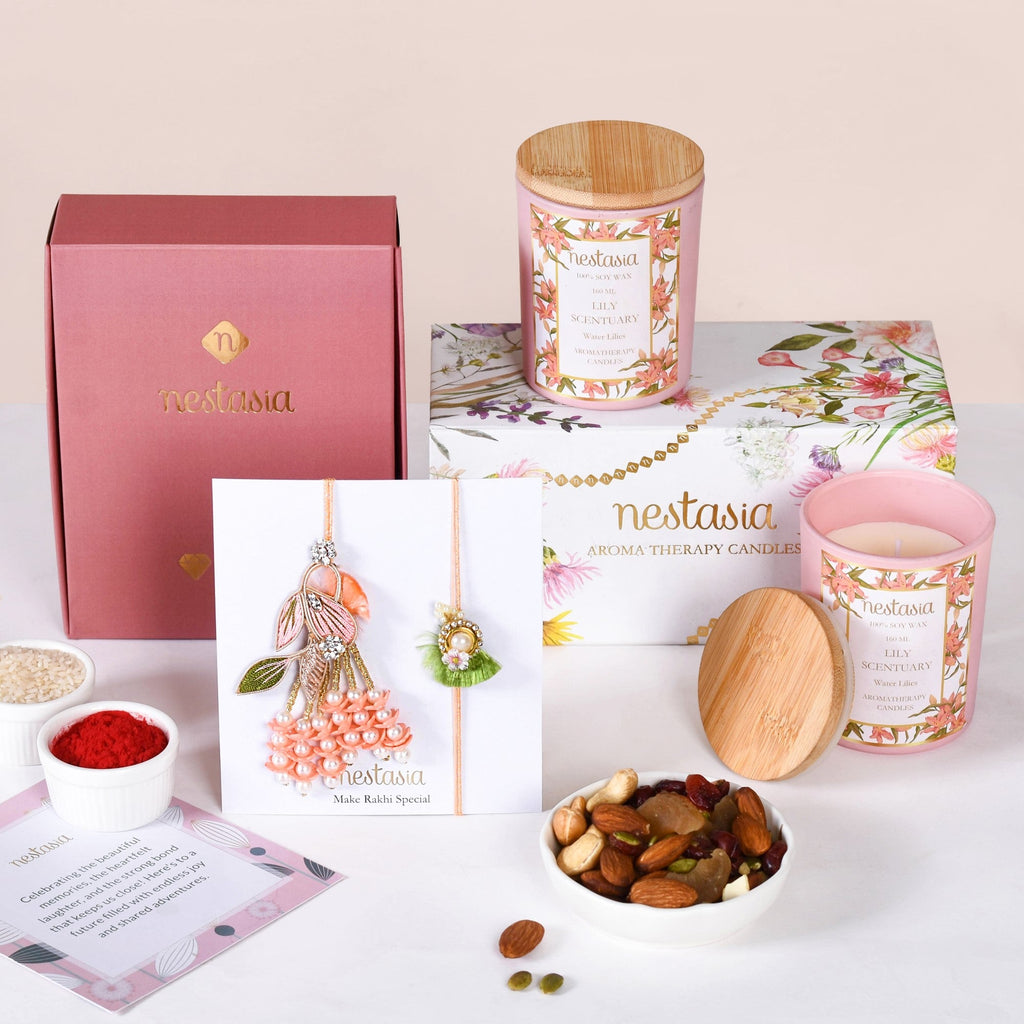 Aromatic Haven Rakhi Hamper For Bhaiya Bhabhi