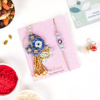 Beads Evil Eye Rakhi Lumba Hamper Set Of 4 With Gift Box
