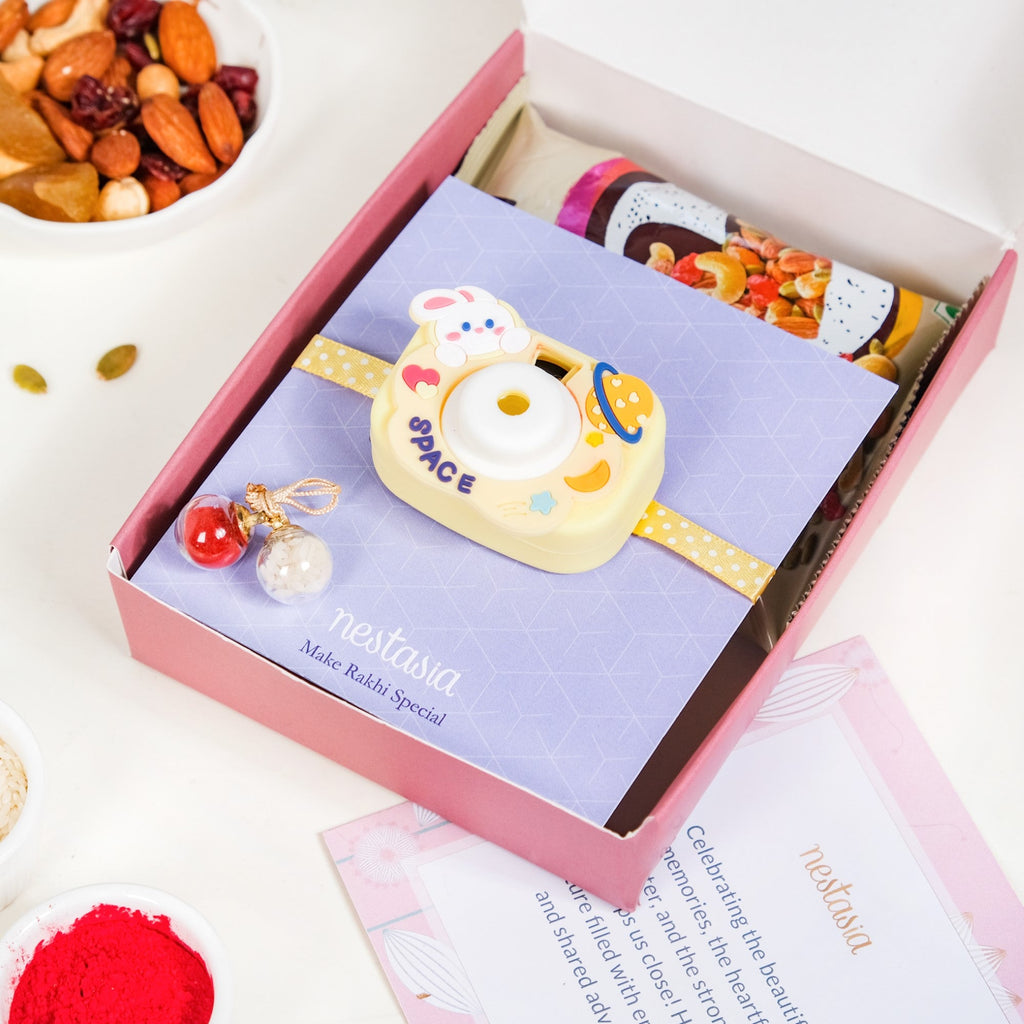 Bunny Cam Festive Rakhi Gift Box For Children Set Of 3