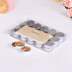 Ginger Ale Scented Tealight Candles Set Of 30