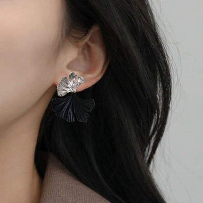 Ginkgo Foliage Earrings
