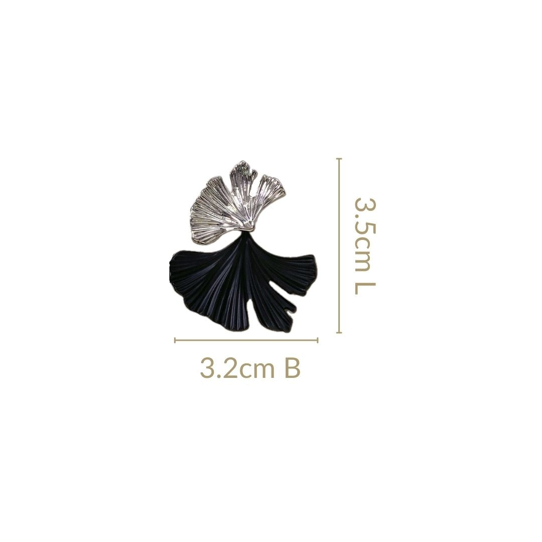 Ginkgo Foliage Earrings