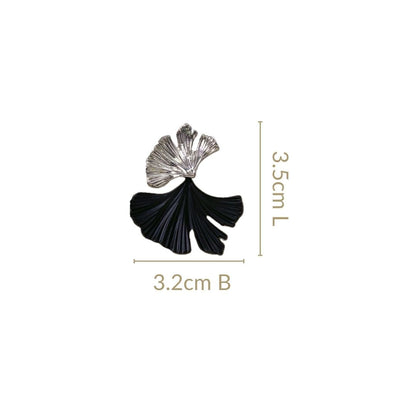 Ginkgo Foliage Earrings