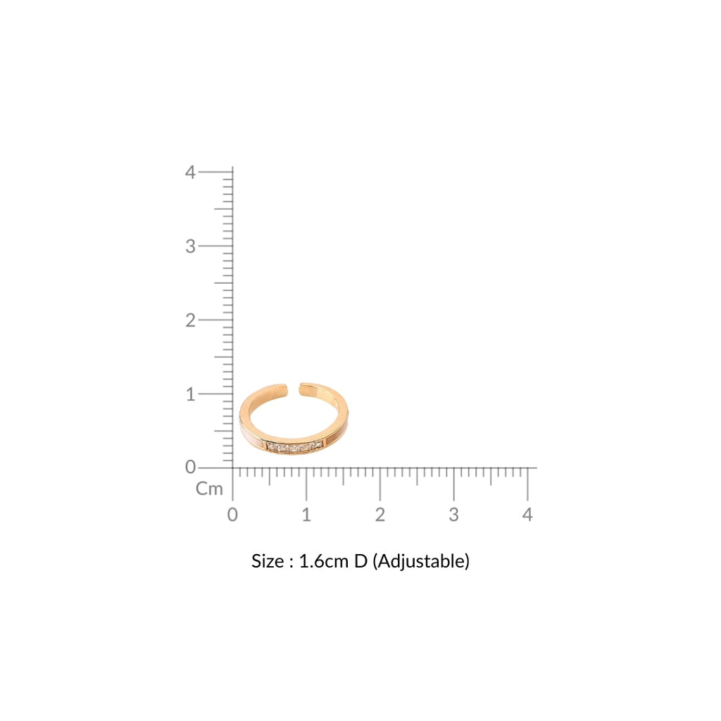 Quintessential Gleam Gold Ring