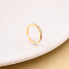 Quintessential Gleam Gold Ring