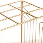 Box Frame Metal Backdrop For Puja Decor 38 Inch