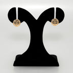 Pure Weave Studs Gold