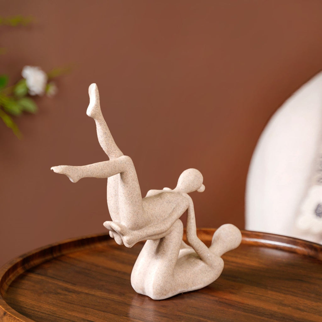 Couple Yoga Showpiece