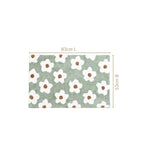 Daisy Flowers Cotton Anti Slip Floor Mat 83x53cm