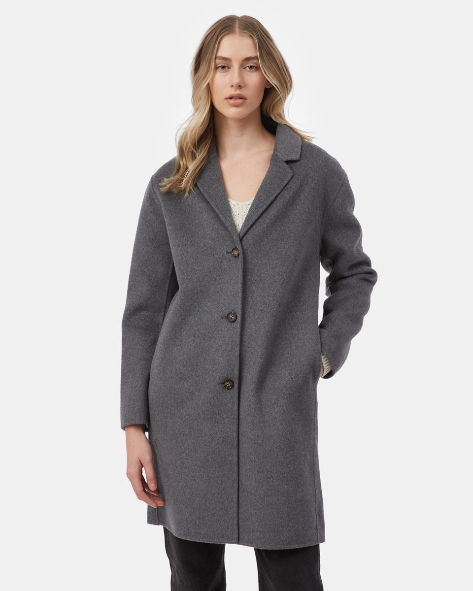Wool Longline Coat