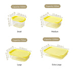 Groovo Stackable Storage Container Set Of 6