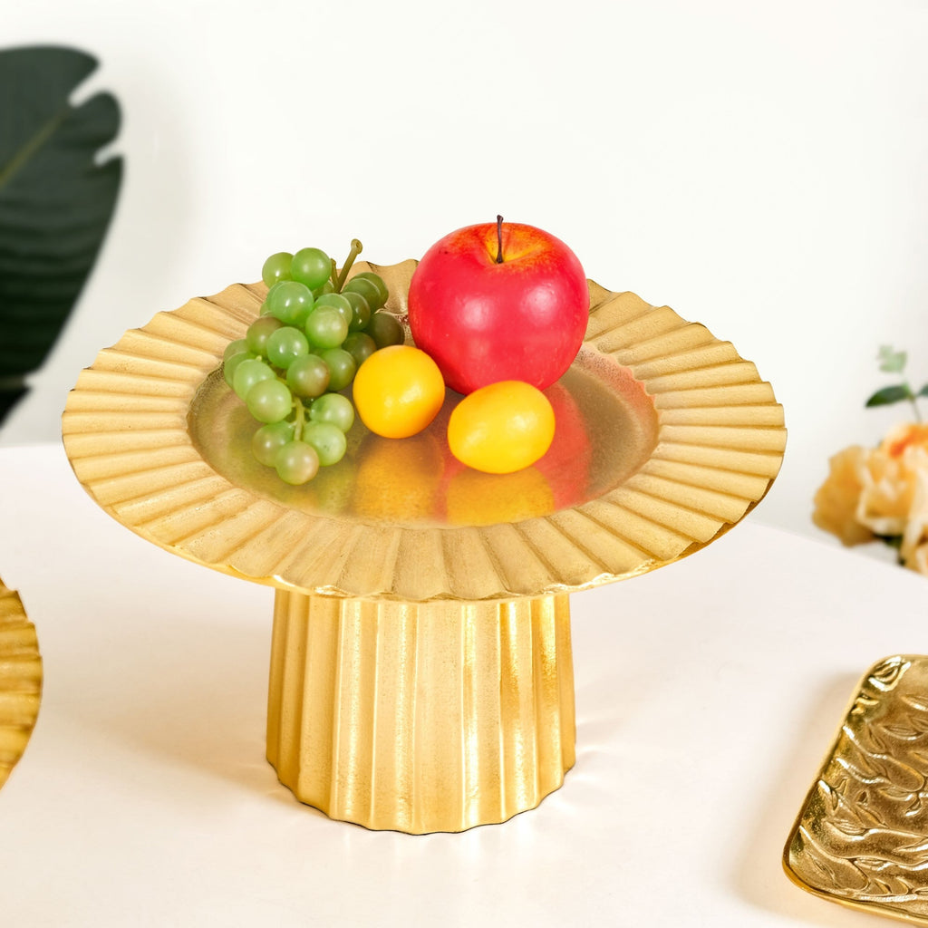 Halo Gold Dessert Riser Short