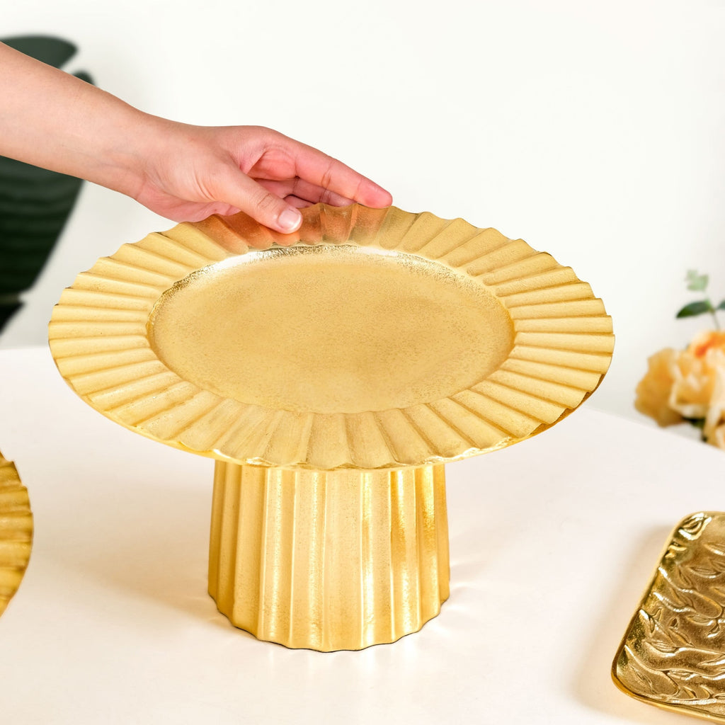 Halo Gold Dessert Riser Short