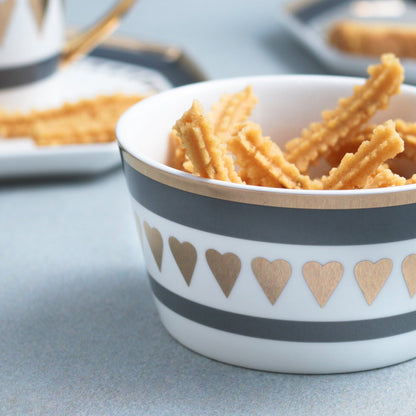 MERRY Heart Snack Bowl 400 ml