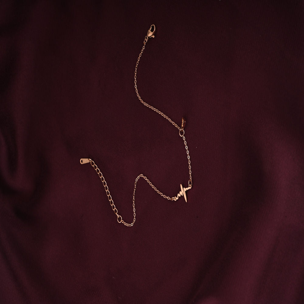 Delicate Rose Gold Anklet