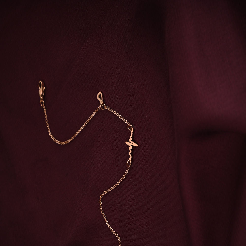 Delicate Rose Gold Anklet