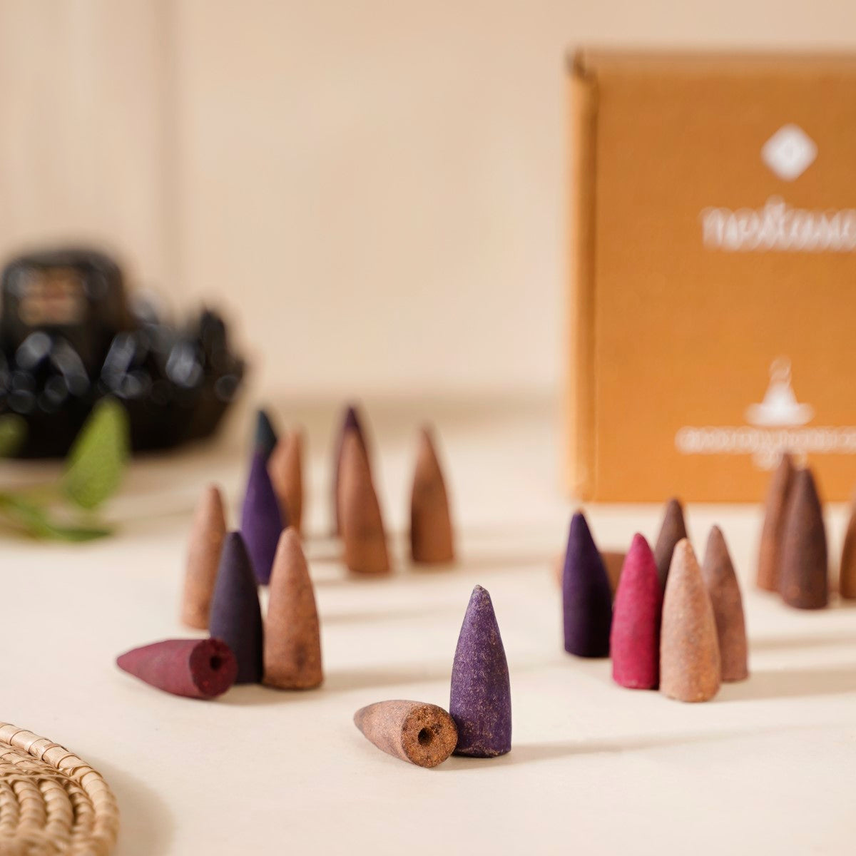 Aromatic Terracotta Incense Cones Pack Of 50