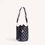 Quilted Bucket Bag Black