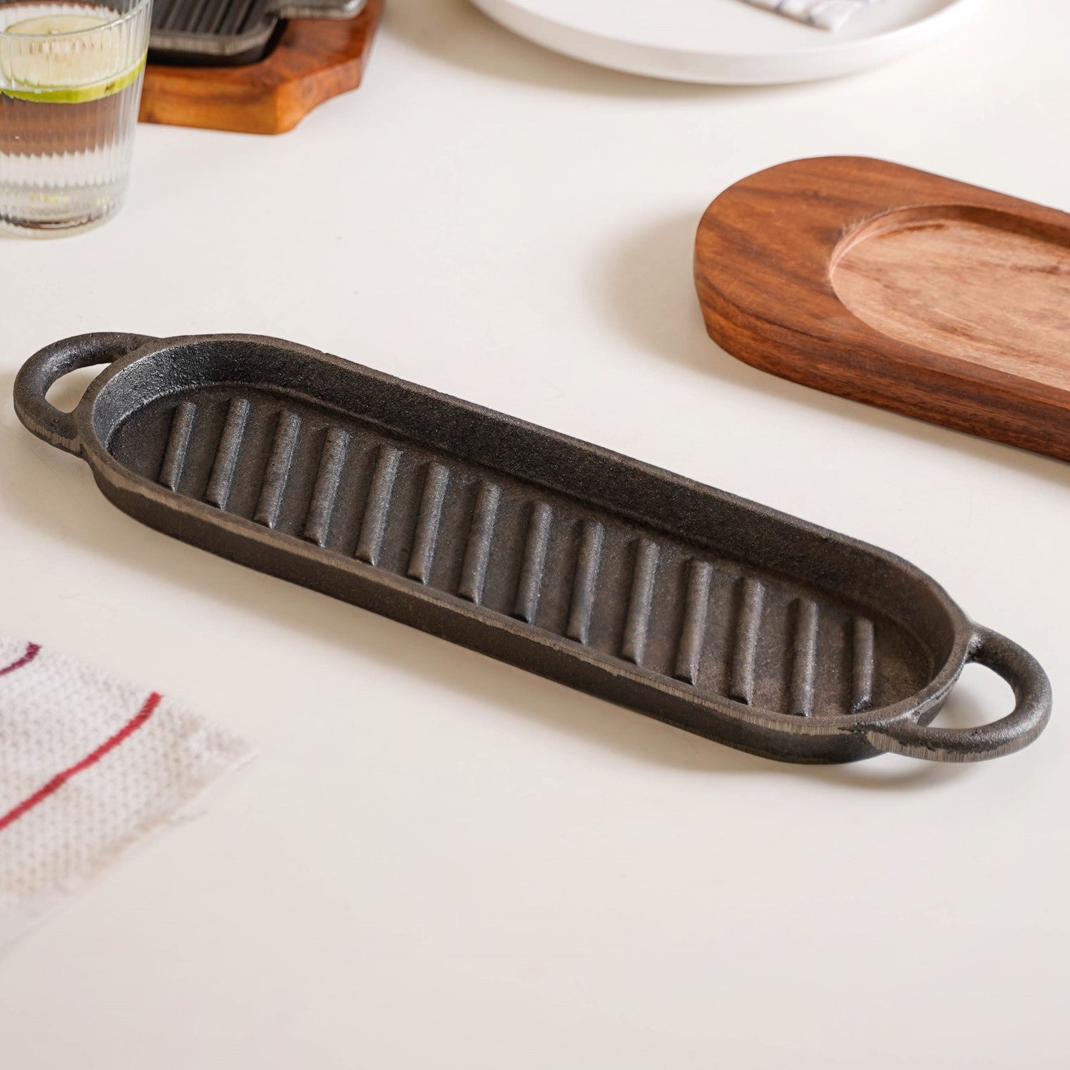 Iron Hotplate Sizzler Set