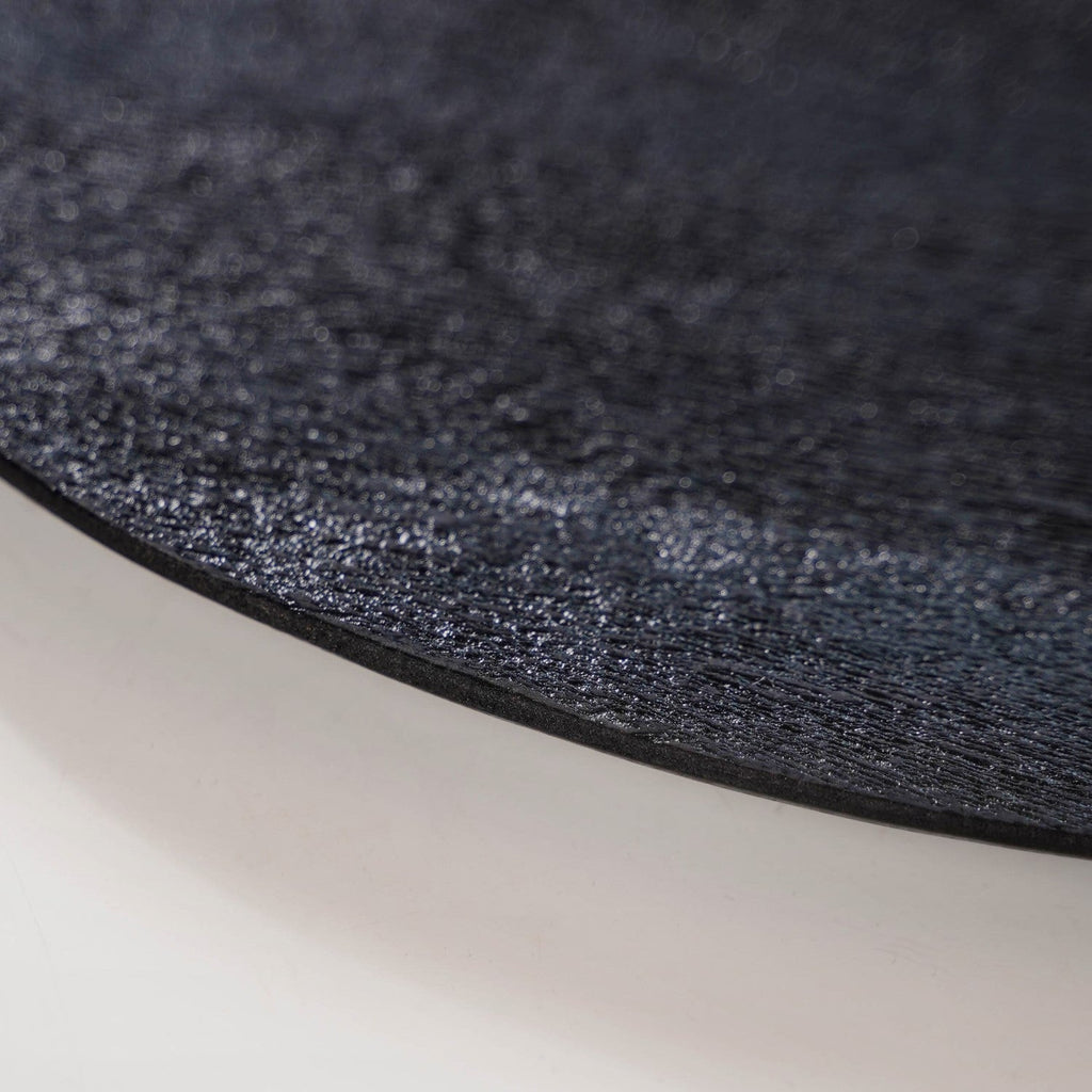 Large Natural Mango Wood Platter Black