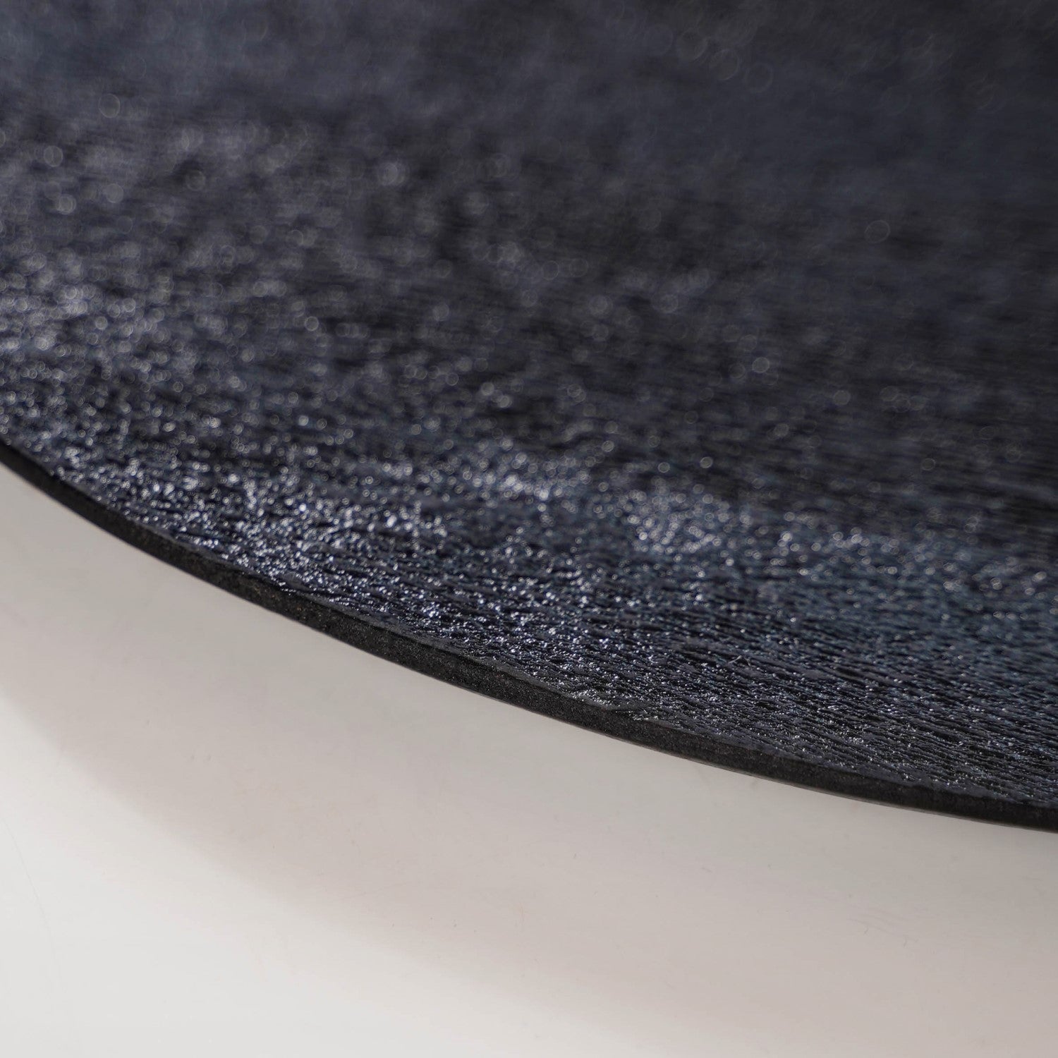 Large Natural Mango Wood Platter Black