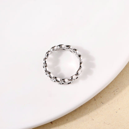 Laurel Wreath Silver Ring