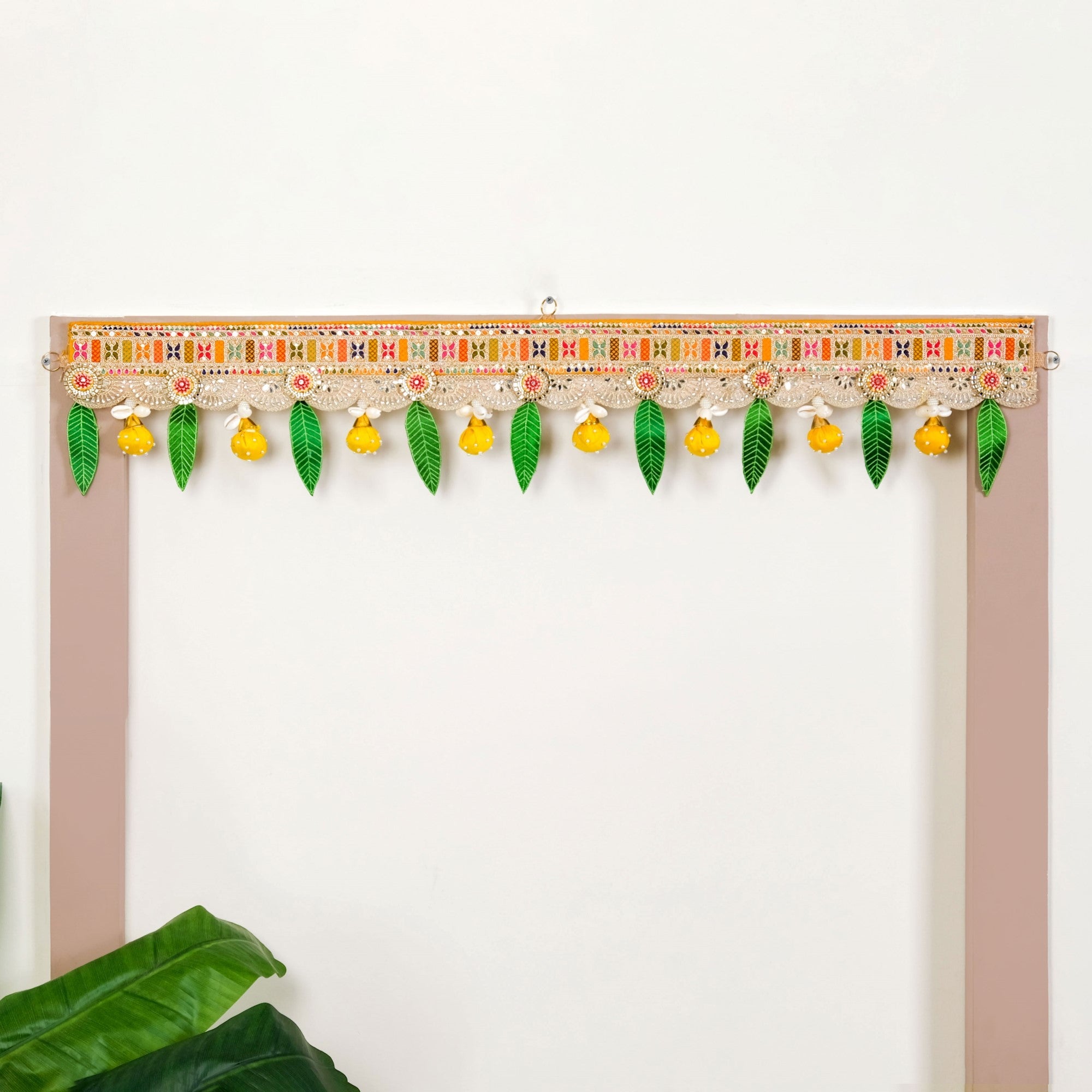 Auspicious Leaf Lucky Charm Toran