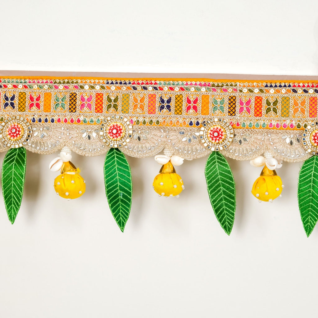 Auspicious Leaf Lucky Charm Toran