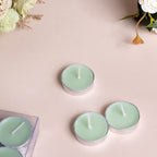 Lemon Mojito Aromatic Tealight Candles Set Of 30