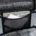 Blue Checkered Insulated Lunch Bag