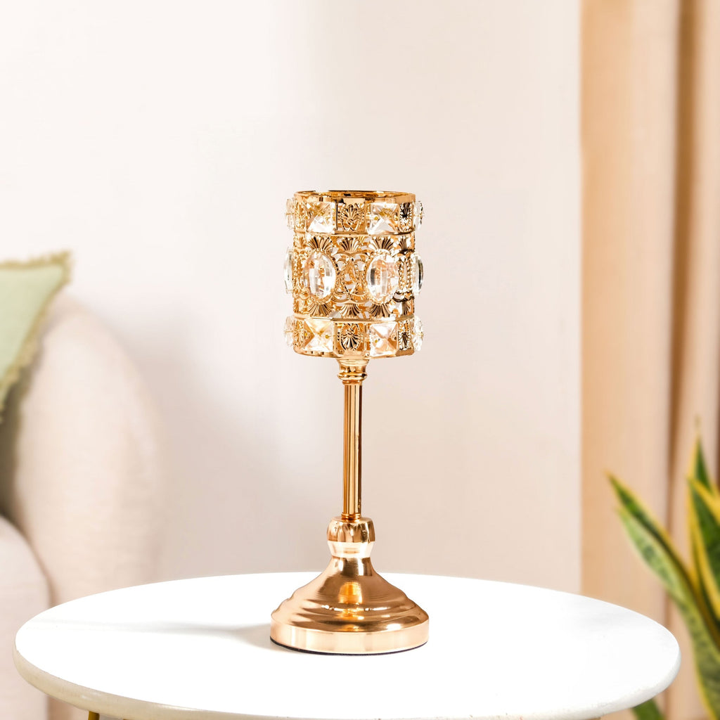 Luxe Vintage Candle Holder Set Of 2