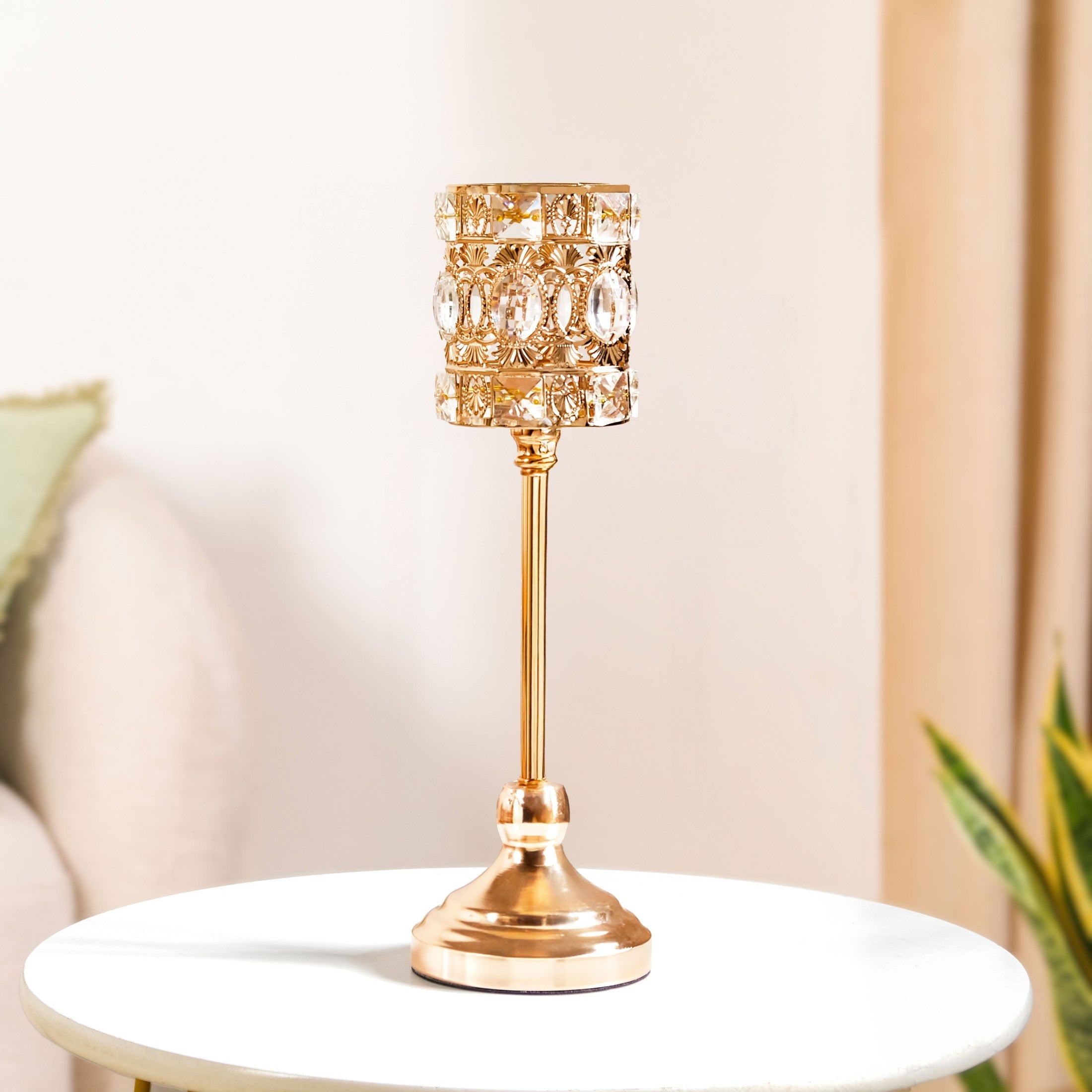 Luxe Vintage Candle Holder Set Of 2