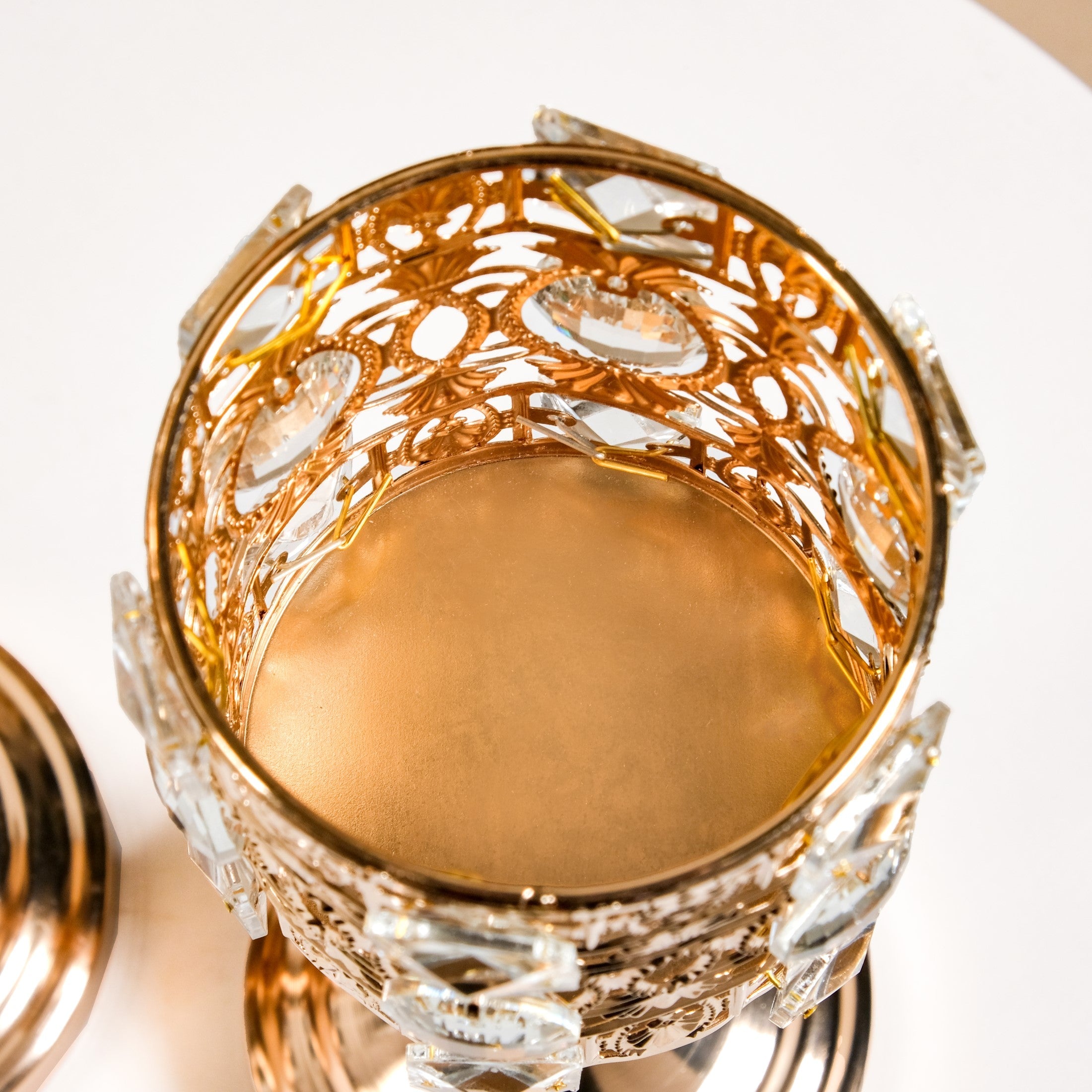 Luxe Vintage Candle Holder Set Of 2