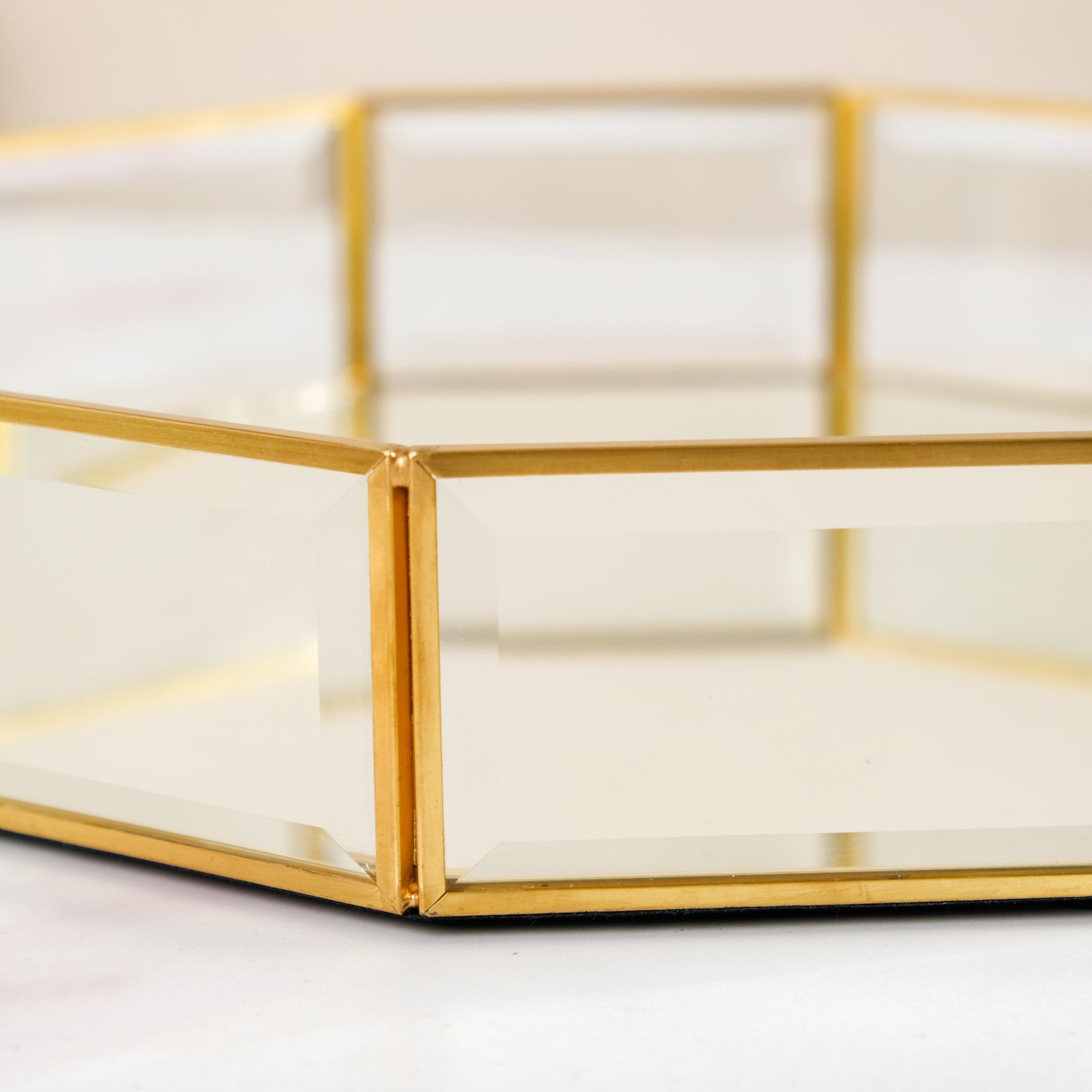 Crystal Glam Vanity Makeup Tray Large