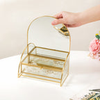 Dressing Table Mirror With Jewellery Box Drawer