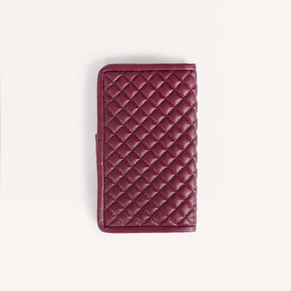 Maroon Travel Passport Wallet