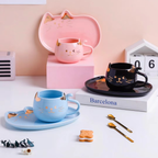 Cat Mug And Plate