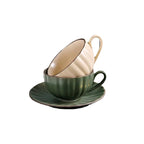 Modern Ceramic Cup With Saucer