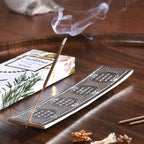 Ash Catcher Metal Agarbatti Stand With Mogra Incense Sticks