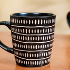 Kuro Ceramic Coffee Mug Set Of 6 275ml