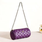 Purple Mini Barrel Bag