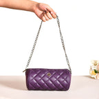 Purple Mini Barrel Bag