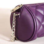 Purple Mini Barrel Bag
