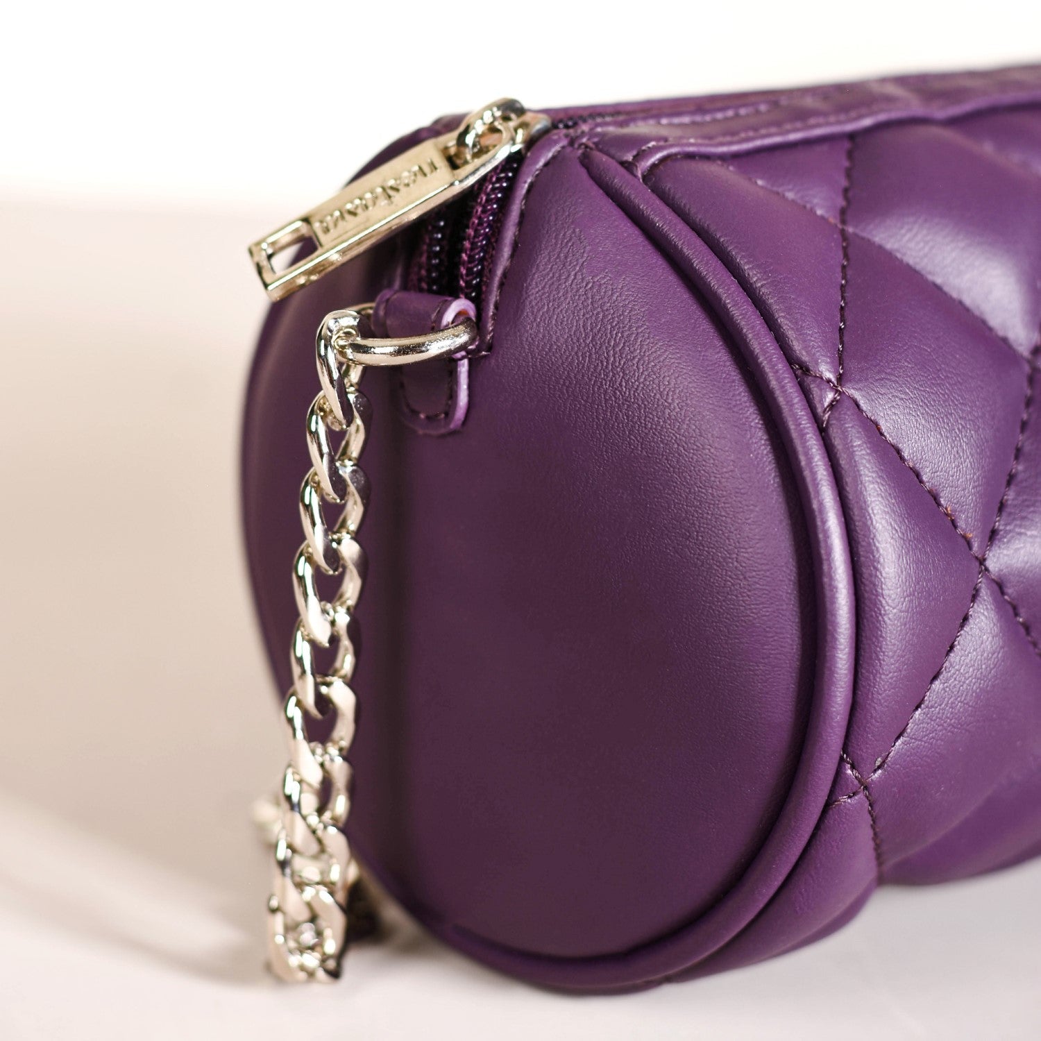 Purple Mini Barrel Bag