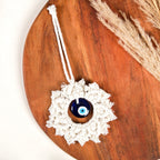Bohemian Macrame Evil Eye Wall Hanging Set Of 3