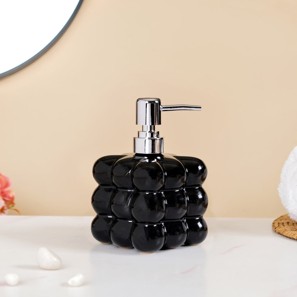Bubble Cube Liquid Dispenser Black 520ml