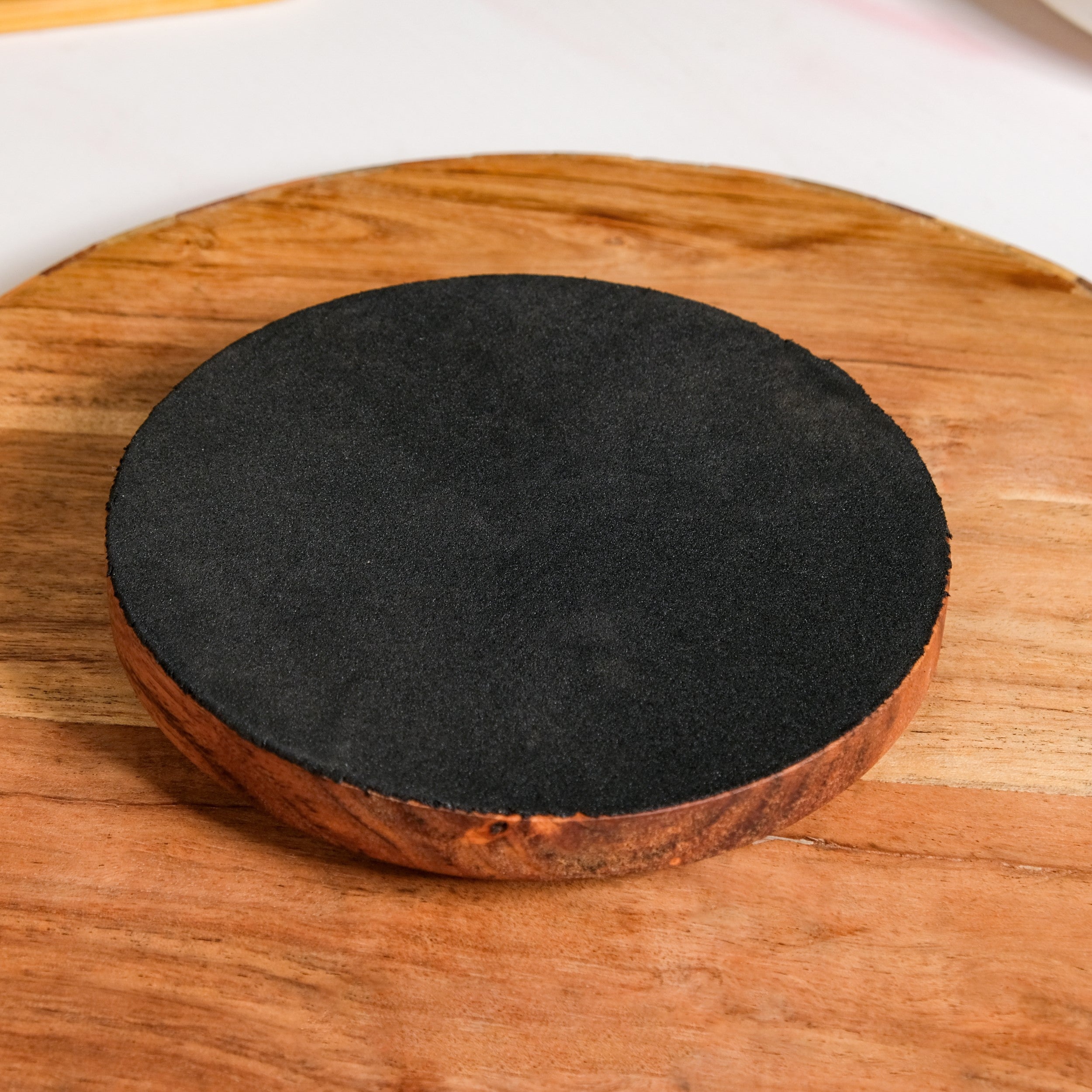 Kaleidoscopic Inlay Wooden Lazy Susan 31cm