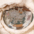 Crystal Ball Textured Sculpture